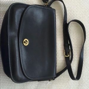 Authentic Vintage Coach leather bag